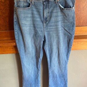 Banana Republic High-Rise Bootcut Jeans - Denim Blue